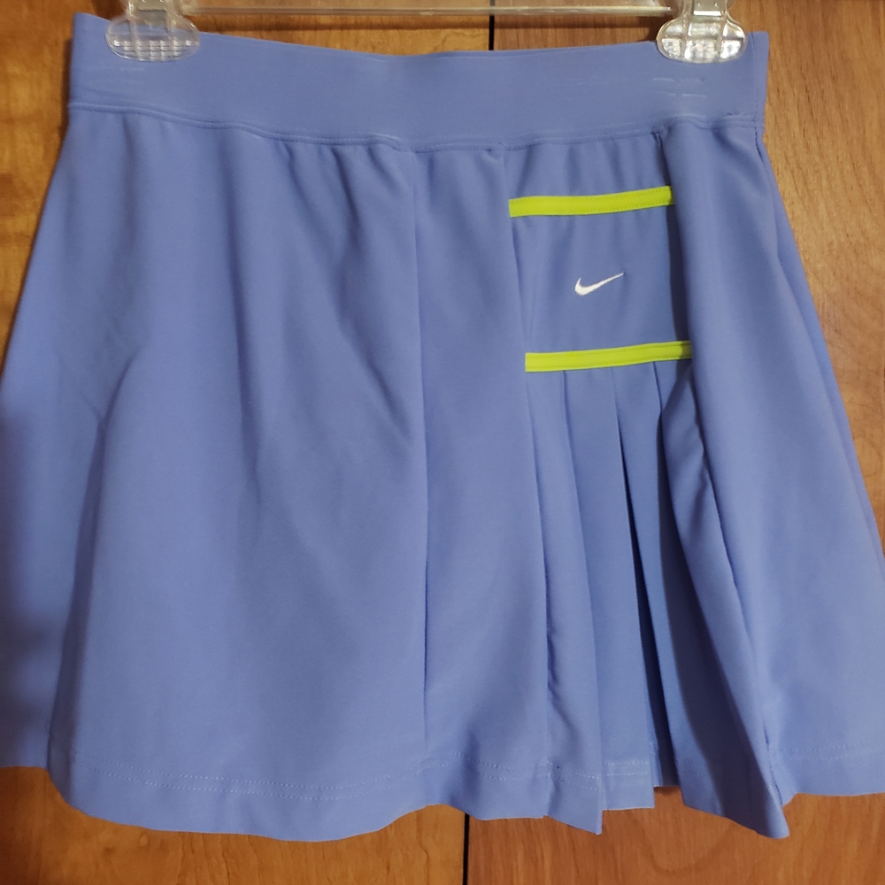 Nike Women's Sporty Purplish Blue Tennis Skirt